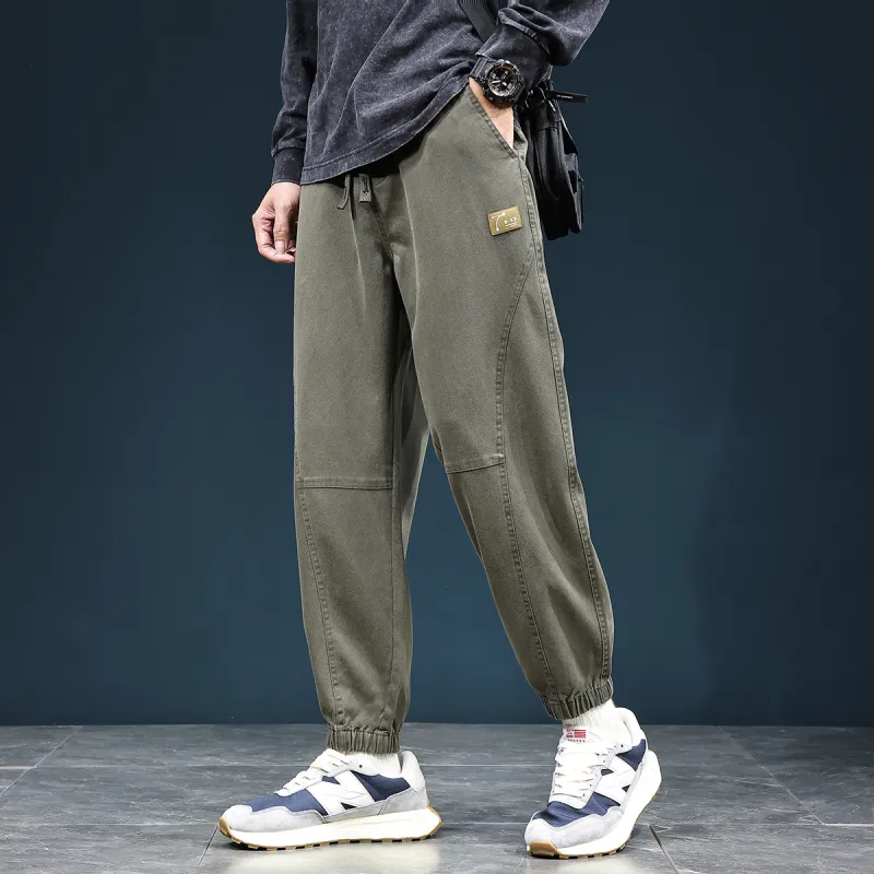 Tonlion Casual Pants Unisex Dark Gray-10