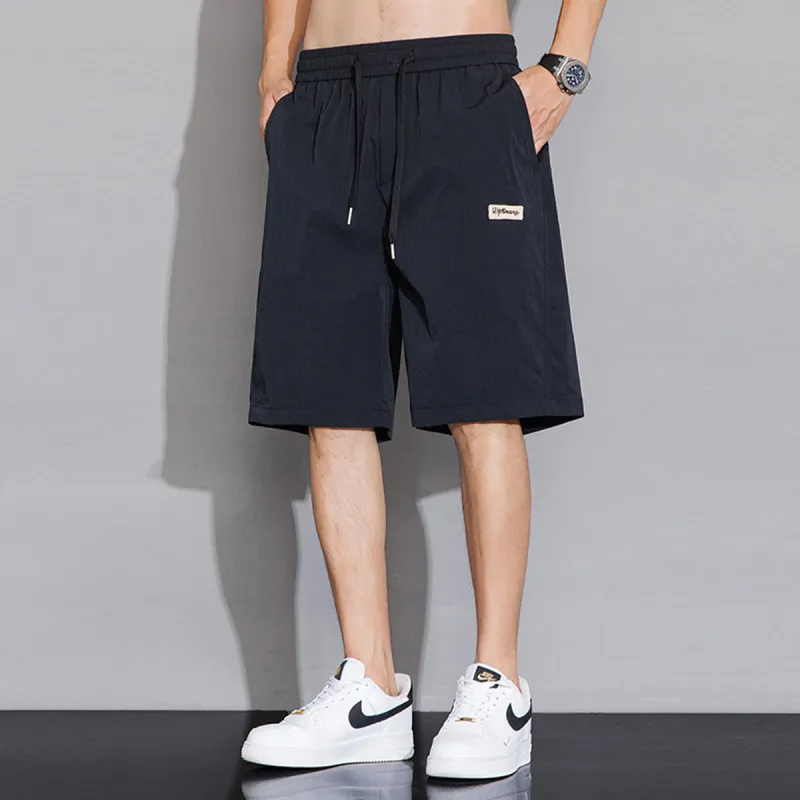 Tonlion Casual Shorts Men's Black-4