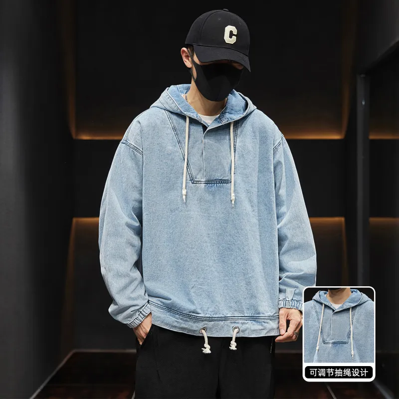 Tonlion Denim Jackets Men-10