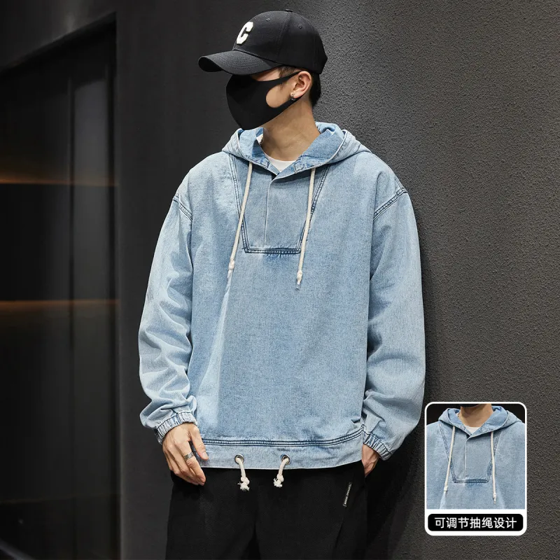 Tonlion Denim Jackets Men-8