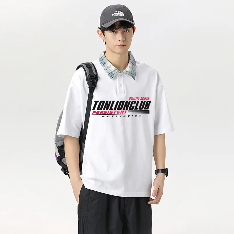 Tonlion Polo Shirts Unisex-3