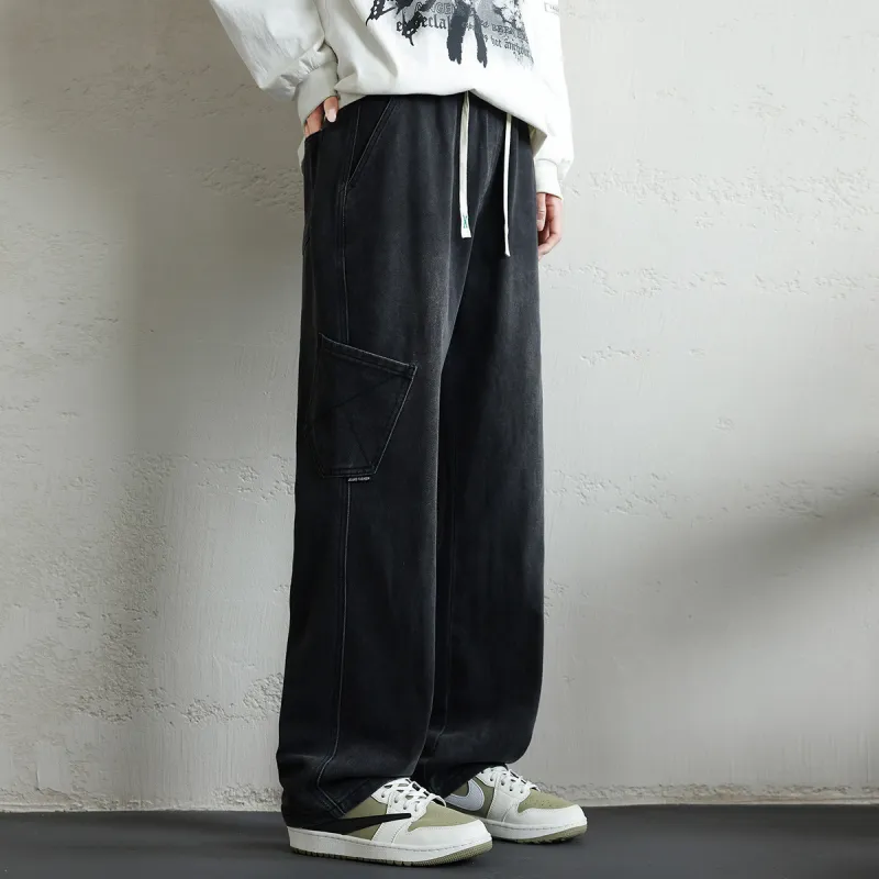 Tonlion Jeans Men Black-2