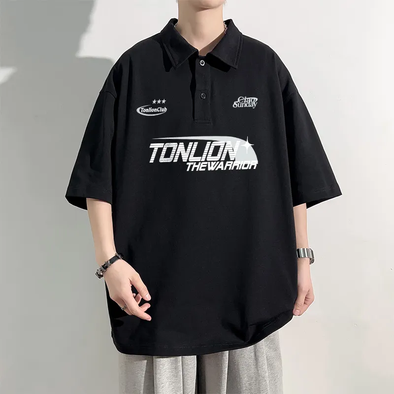 Tonlion Polo Shirts Unisex-7