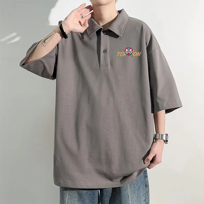 Tonlion Polo Shirts Unisex-17