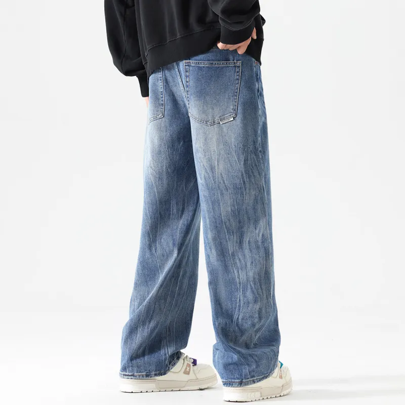 Tonlion Jeans Unisex Medium Blue-2