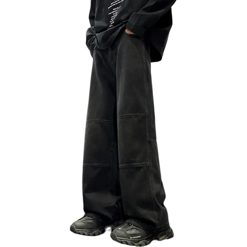 Tonlion Jeans Unisex Black-3