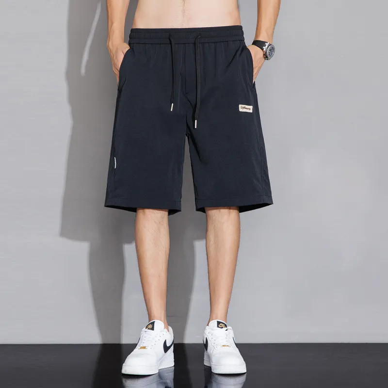Tonlion Casual Shorts Men's Black-7