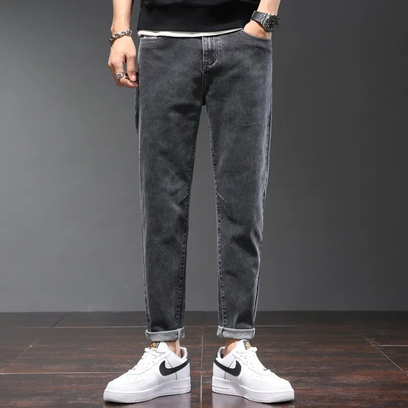 Tonlion Jeans Men Dark Gray-7