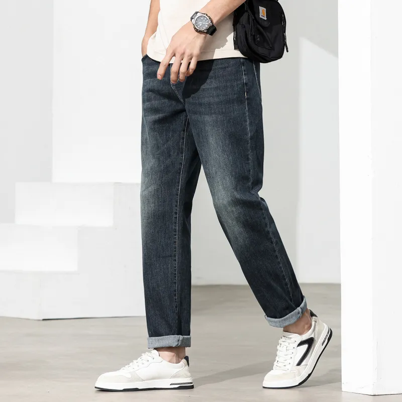 Tonlion Jeans Unisex Blue Gray-2