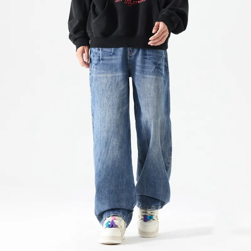 Tonlion Jeans Unisex Medium Blue-7