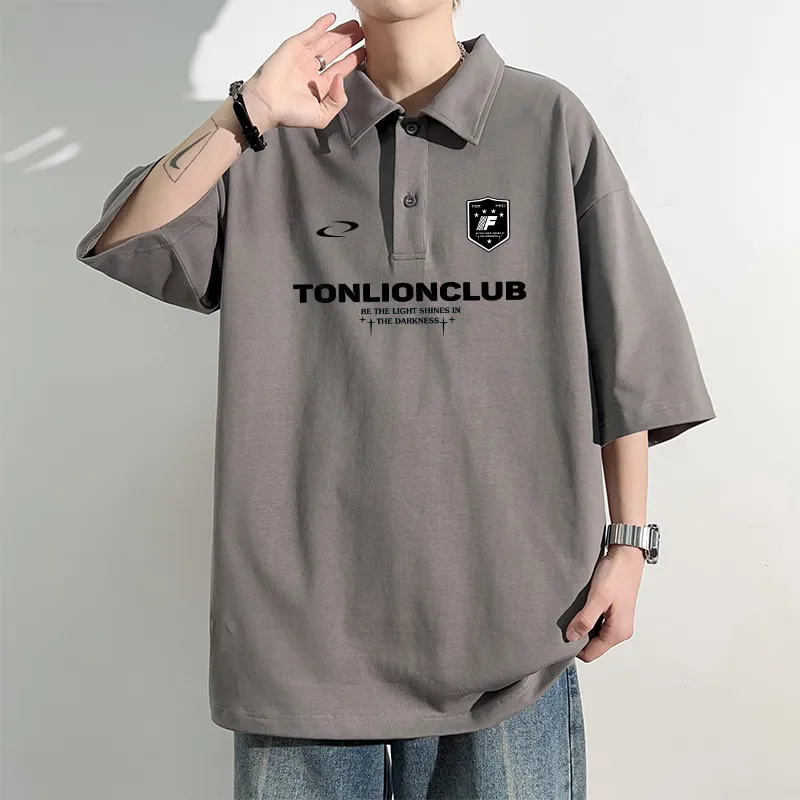 Tonlion Polo Shirts Unisex-17