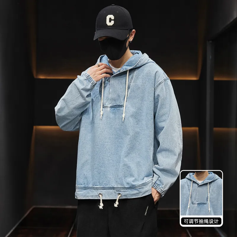 Tonlion Denim Jackets Men-7