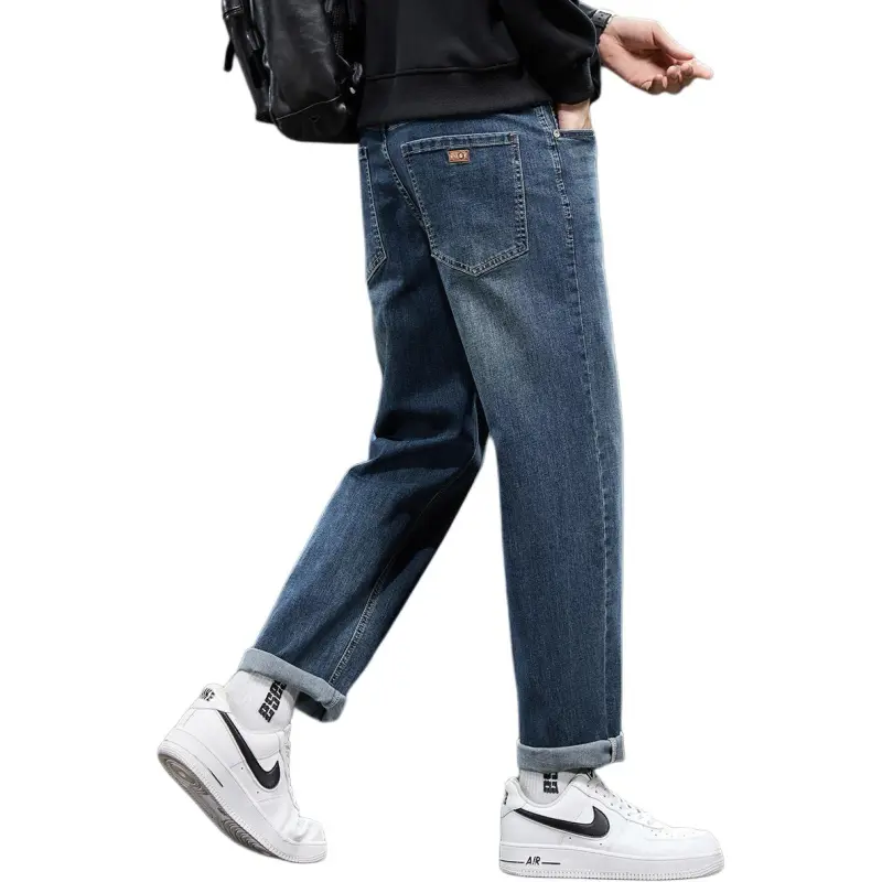 Tonlion Jeans Unisex Gray Teal-1