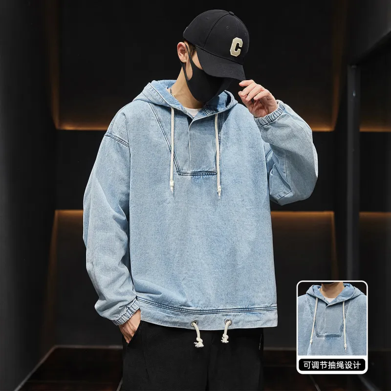 Tonlion Denim Jackets Men-9