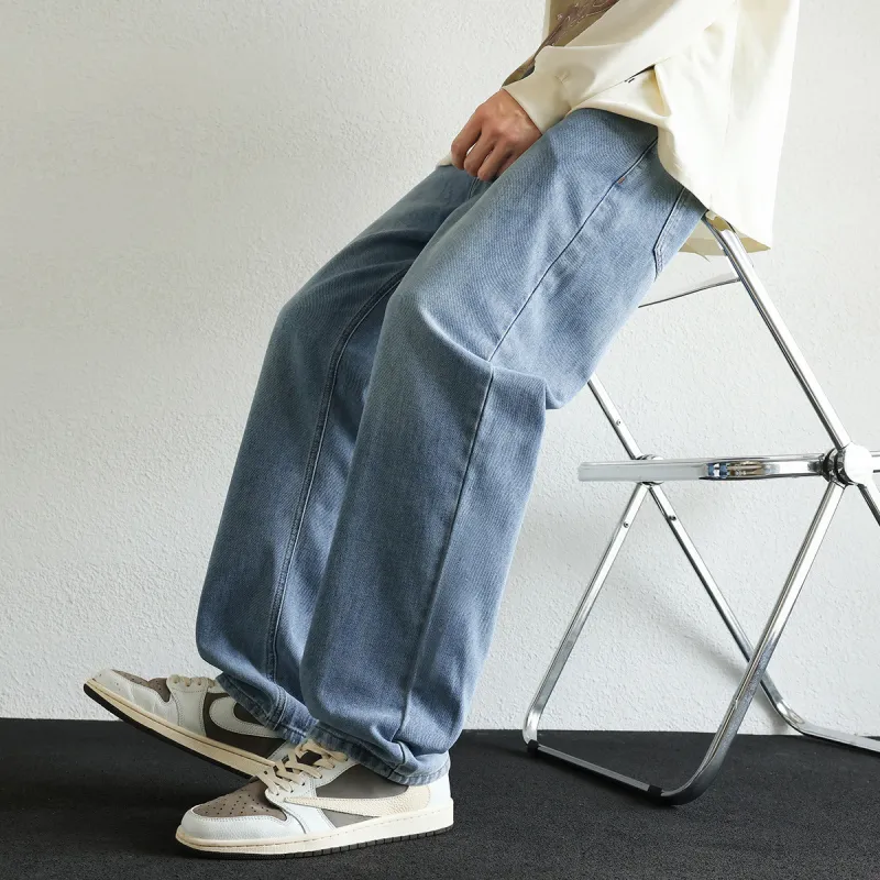 Tonlion Jeans Unisex Light Blue-3