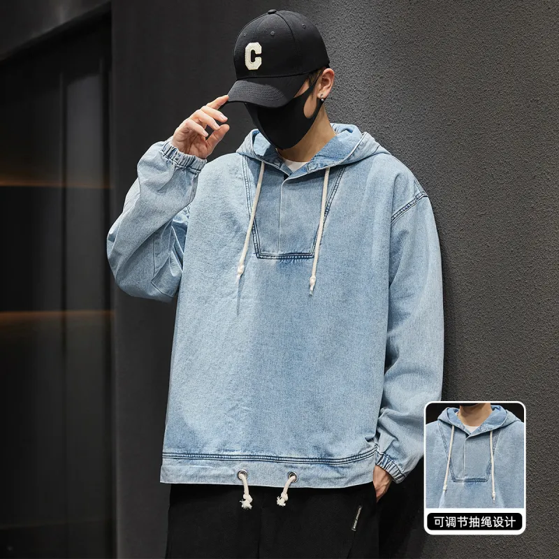 Tonlion Denim Jackets Men-2