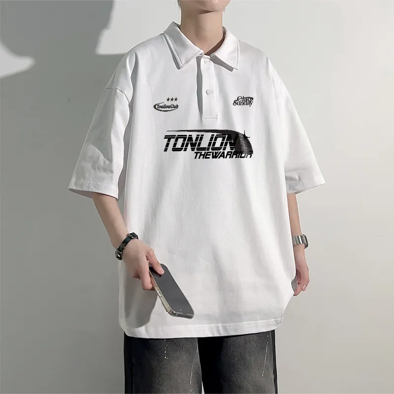Tonlion Polo Shirts Unisex-3