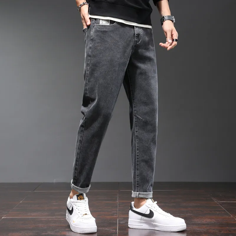 Tonlion Jeans Men Dark Gray-5