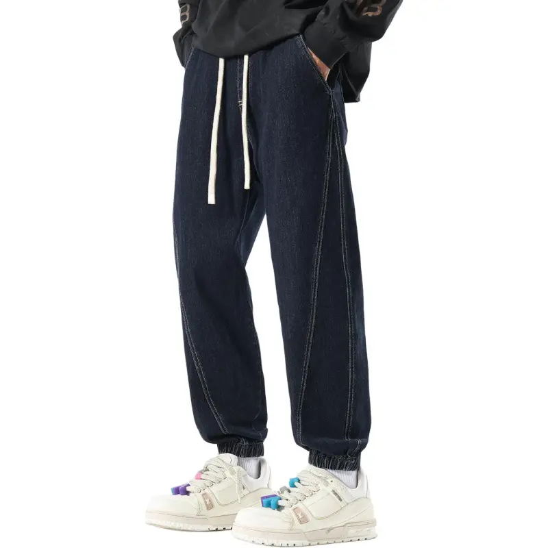 Tonlion Jeans Unisex Dark Gray Blue-2