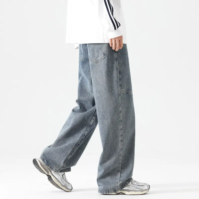 Tonlion Jeans Men's Vintage Blue-5