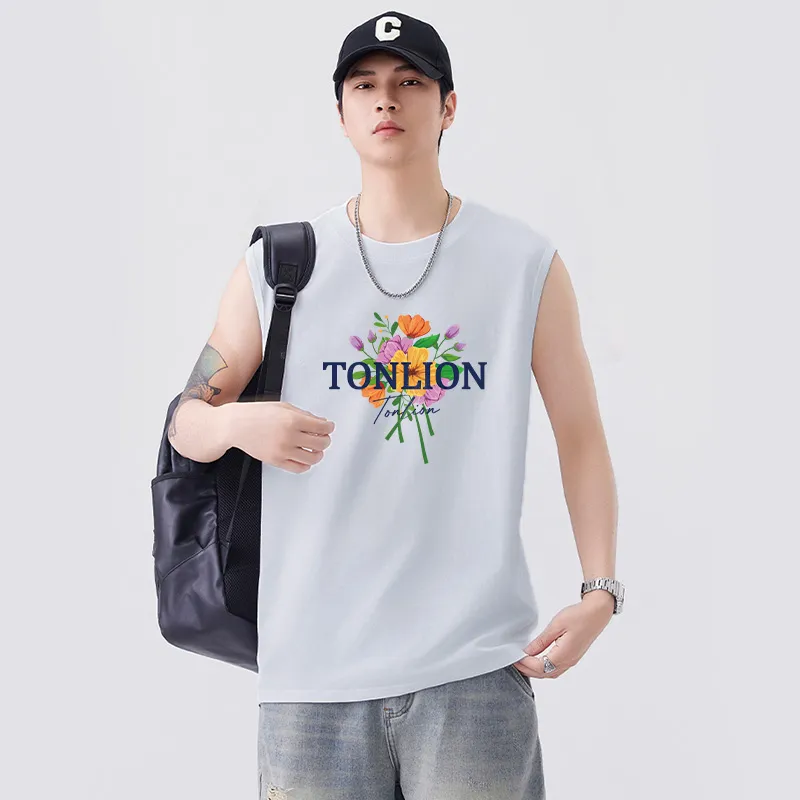 Tonlion Tank Tops Men-5