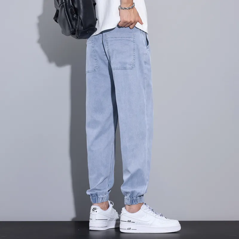Tonlion Jeans Unisex Light Blue-4
