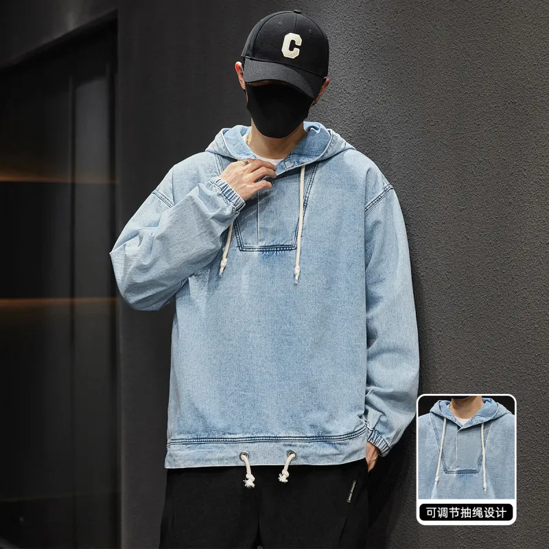 Tonlion Denim Jackets Men-4