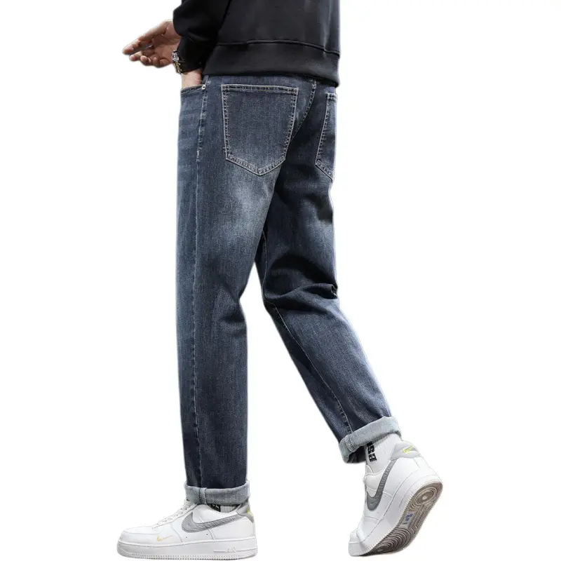 Tonlion Jeans Unisex Gray Blue-2