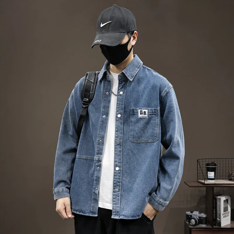 Tonlion Shirts Unisex Medium Blue-2