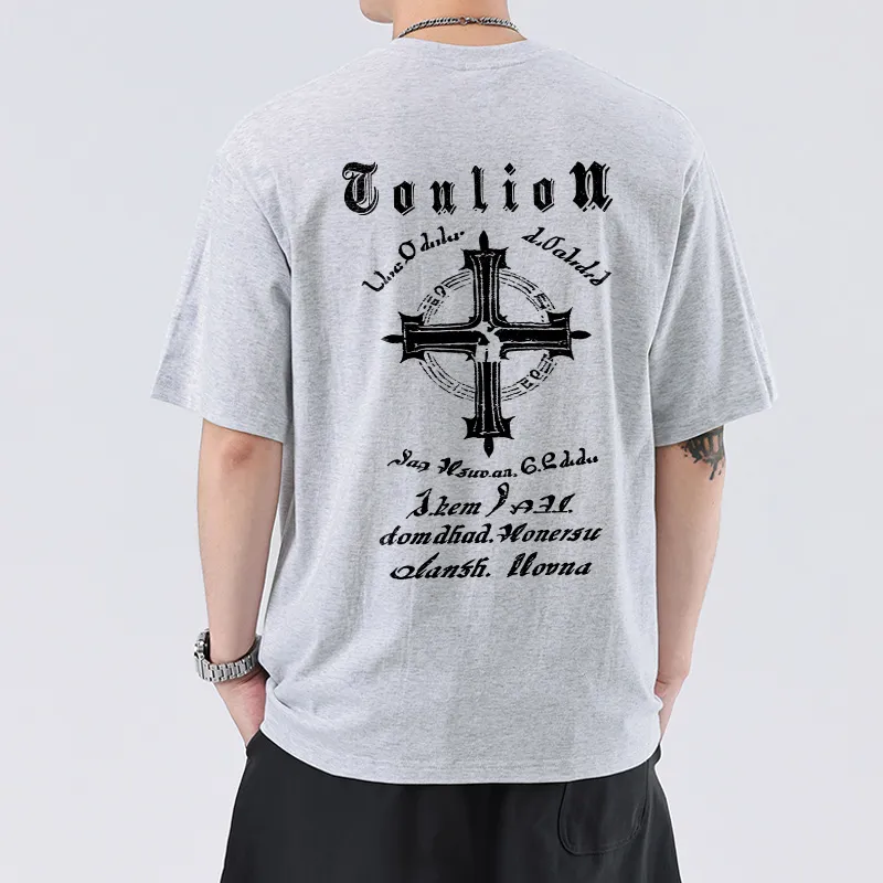Tonlion T Shirts Unisex-24