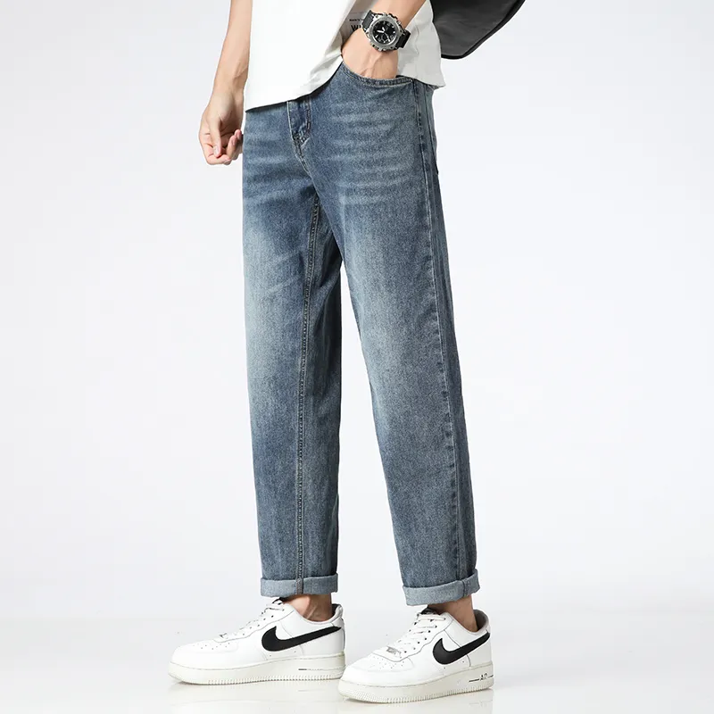 Tonlion Jeans Unisex Blue-6