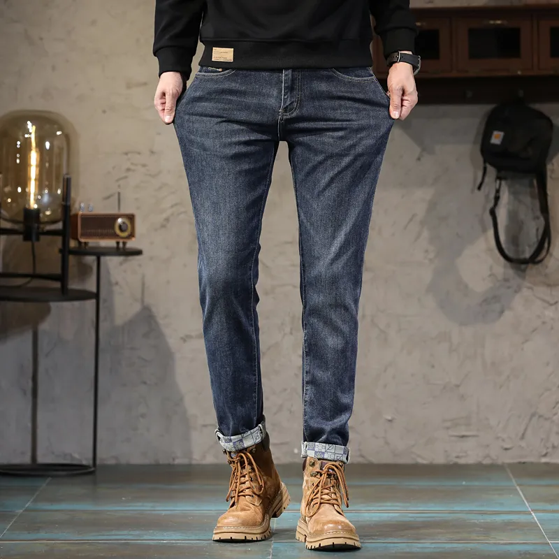 Tonlion Jeans Men Blue-4