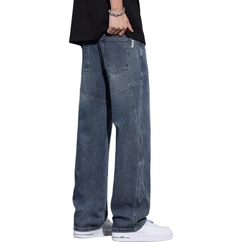 Tonlion Jeans Unisex Medium Blue-1
