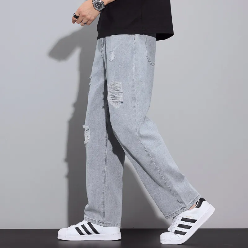 Tonlion Jeans Unisex Light Blue-3