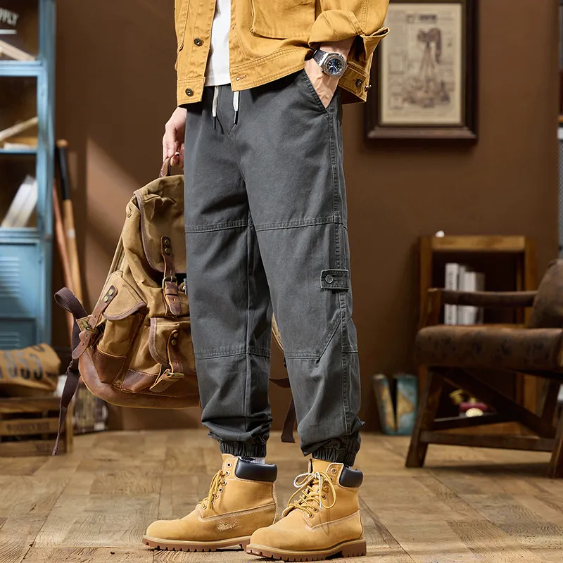 Tonlion Casual Pants Men-19