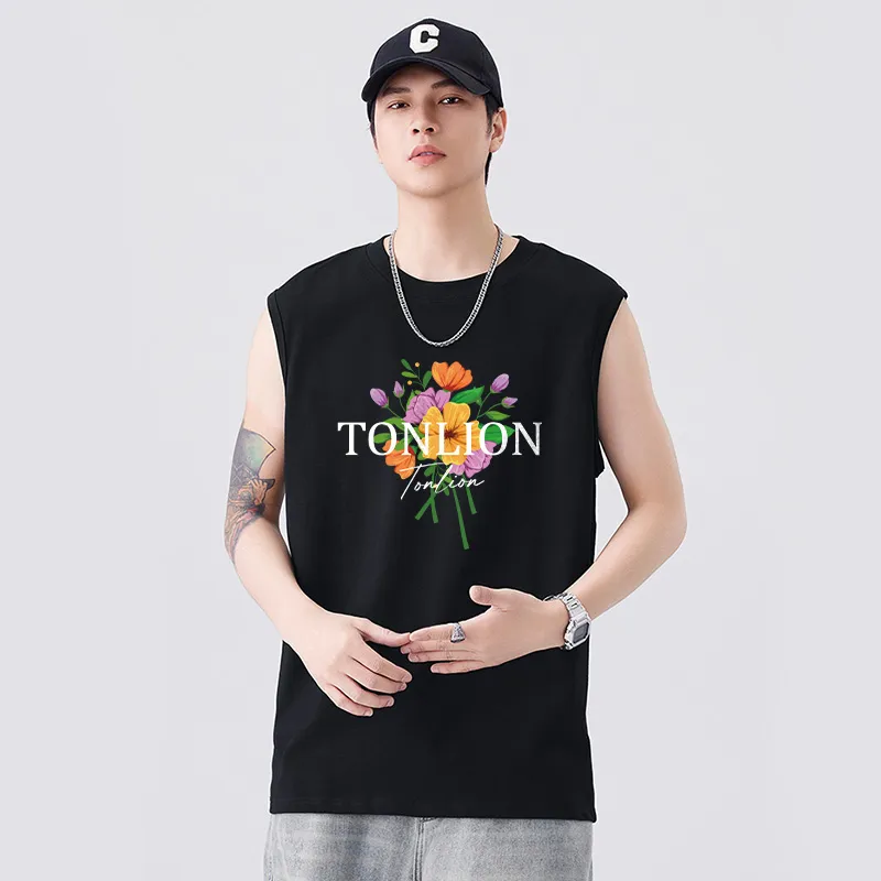 Tonlion Tank Tops Men-10