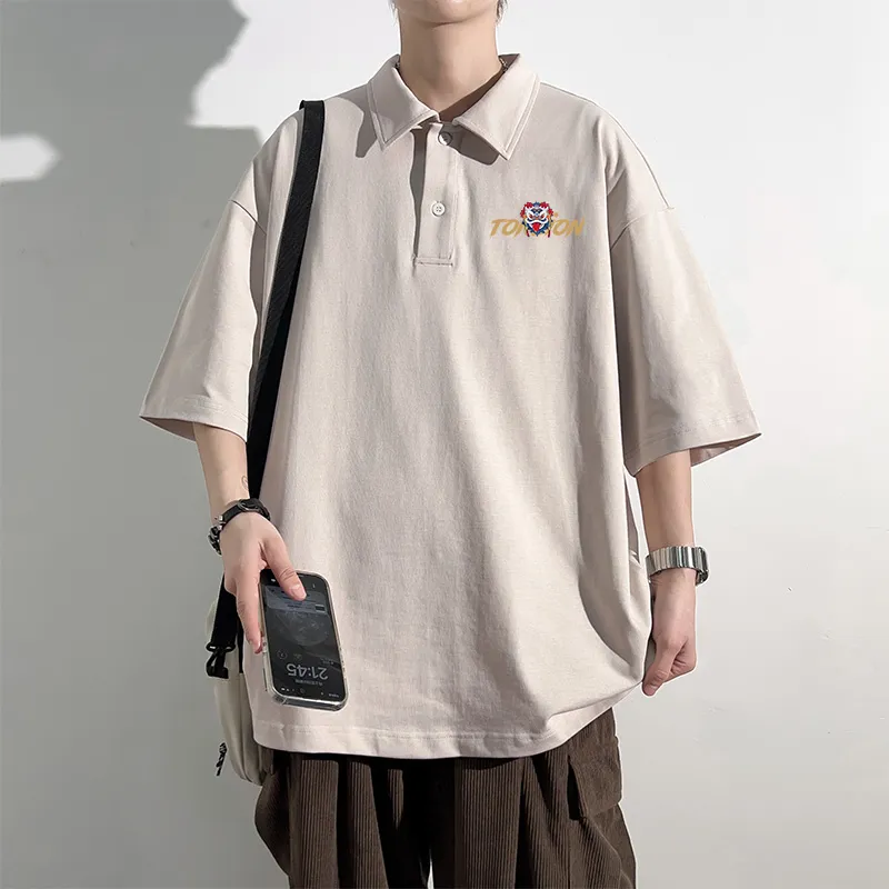 Tonlion Polo Shirts Unisex-13
