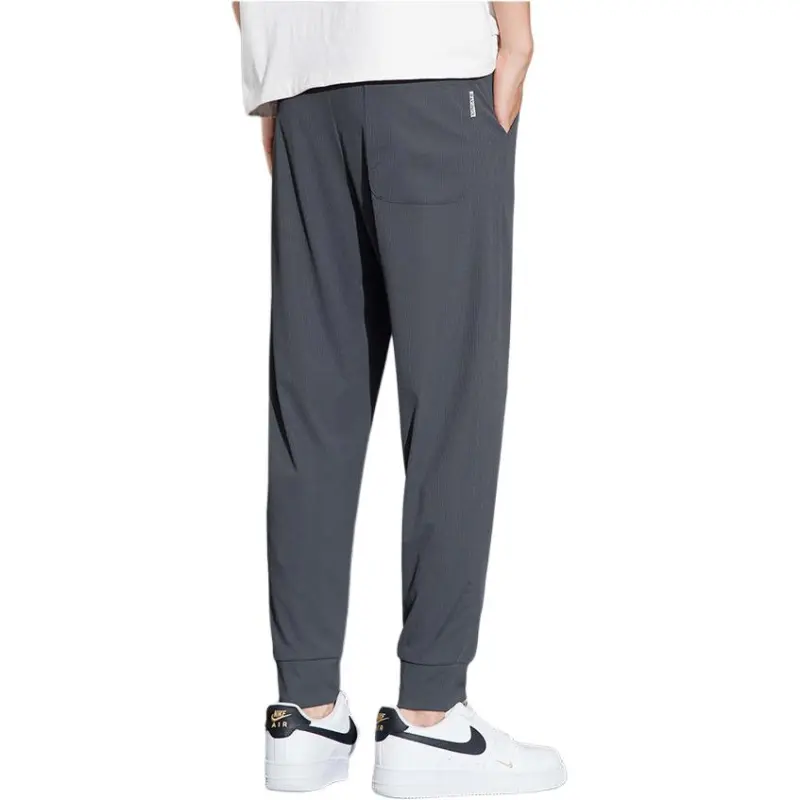 Tonlion Casual Pants Unisex Dark Gray-1