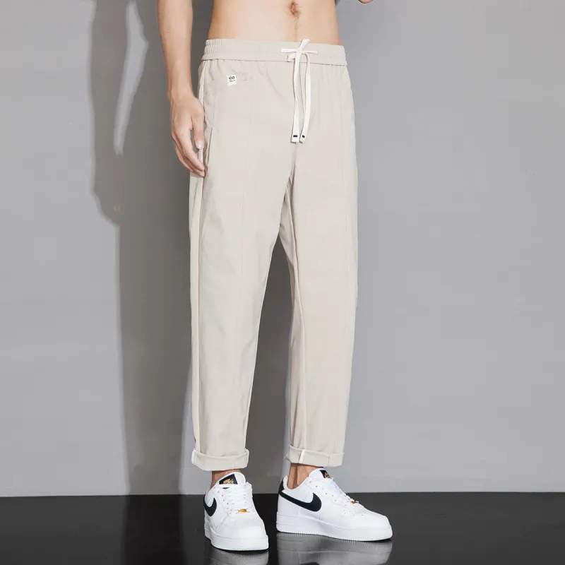 Tonlion Casual Pants Men's Light Khaki-6