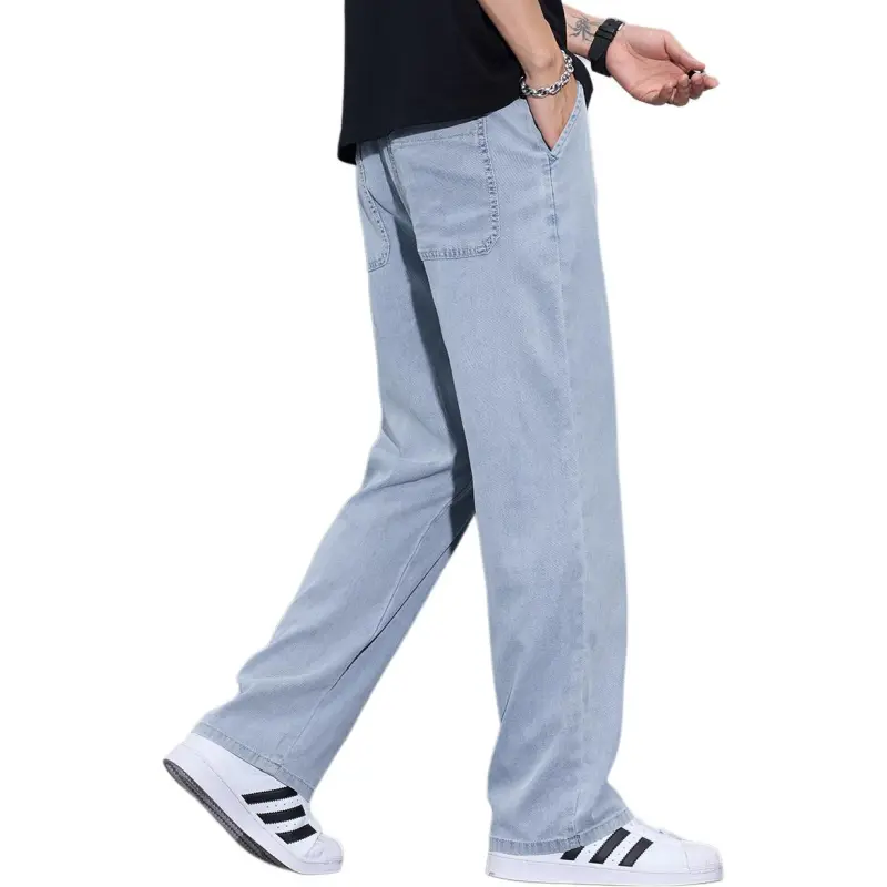 Tonlion Jeans Unisex Light Blue-1