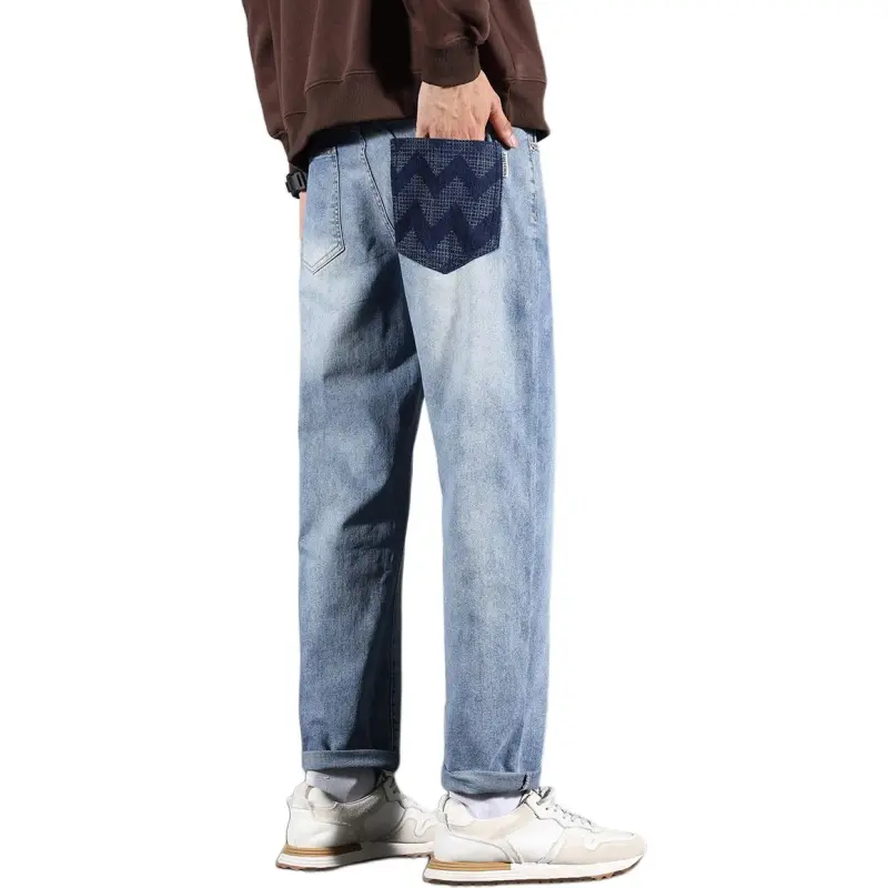 Tonlion Jeans Unisex Light Blue-1