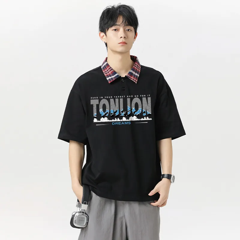 Tonlion Polo Shirts Unisex-8