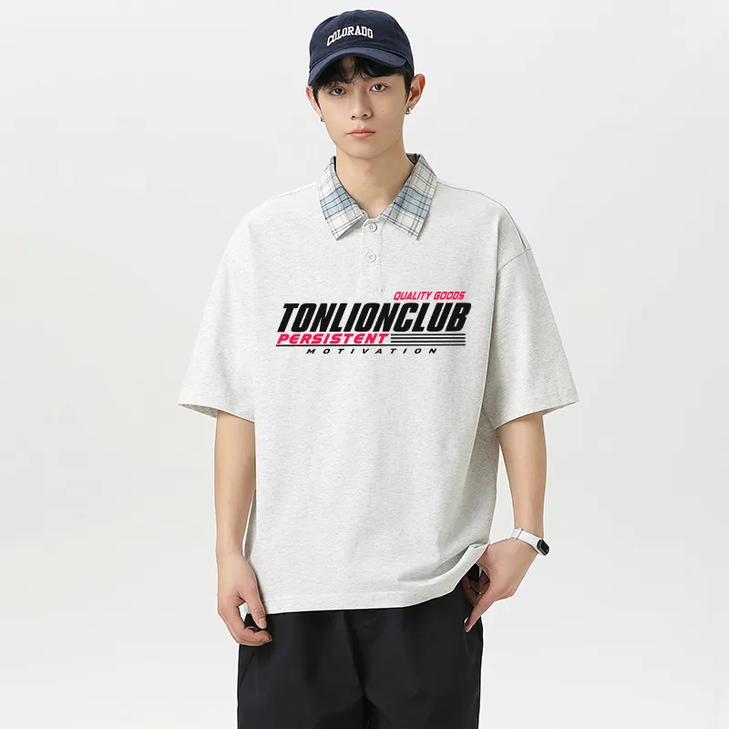 Tonlion Polo Shirts Unisex-17