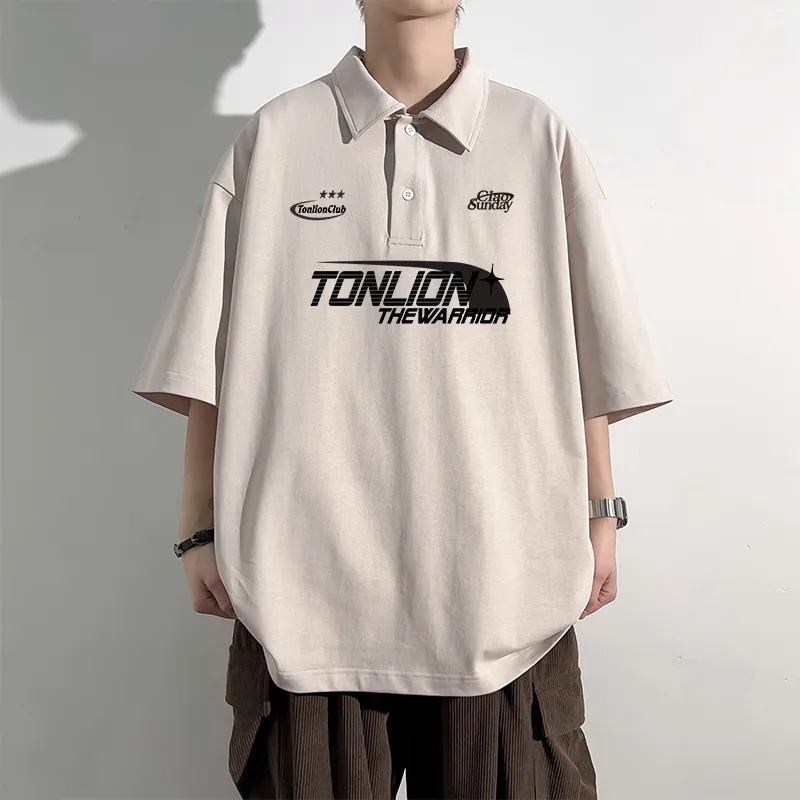 Tonlion Polo Shirts Unisex-12
