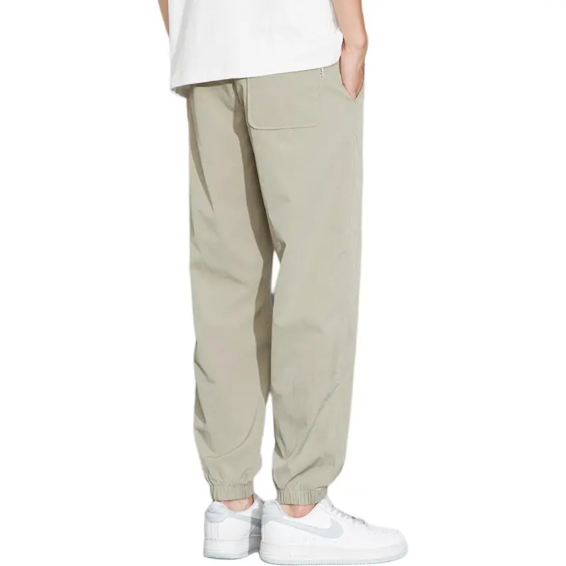 Tonlion Casual Pants Unisex Army Green-1