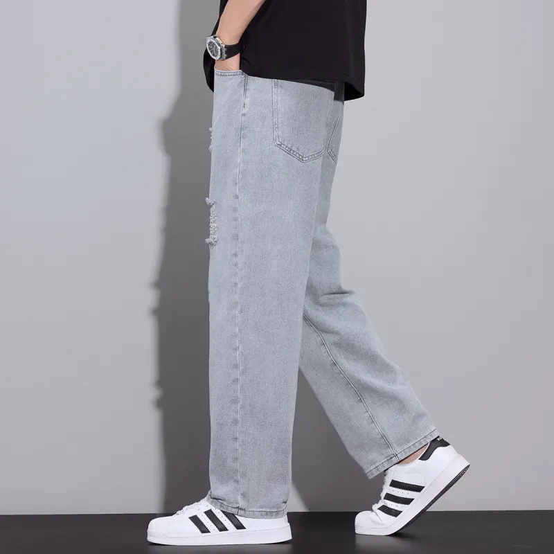 Tonlion Jeans Unisex Light Blue-4