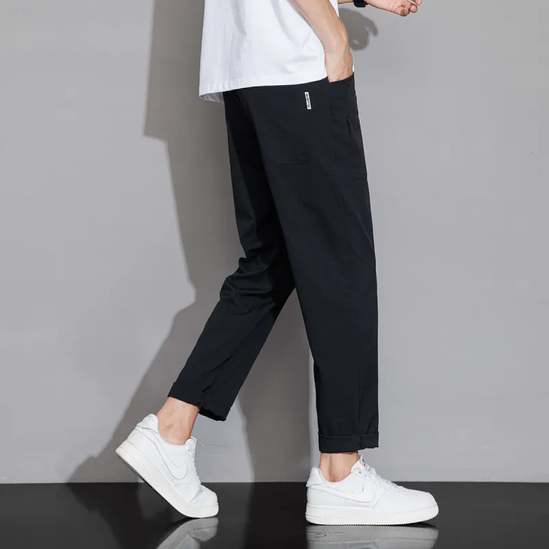 Tonlion Casual Pants Men's Light Khaki-13