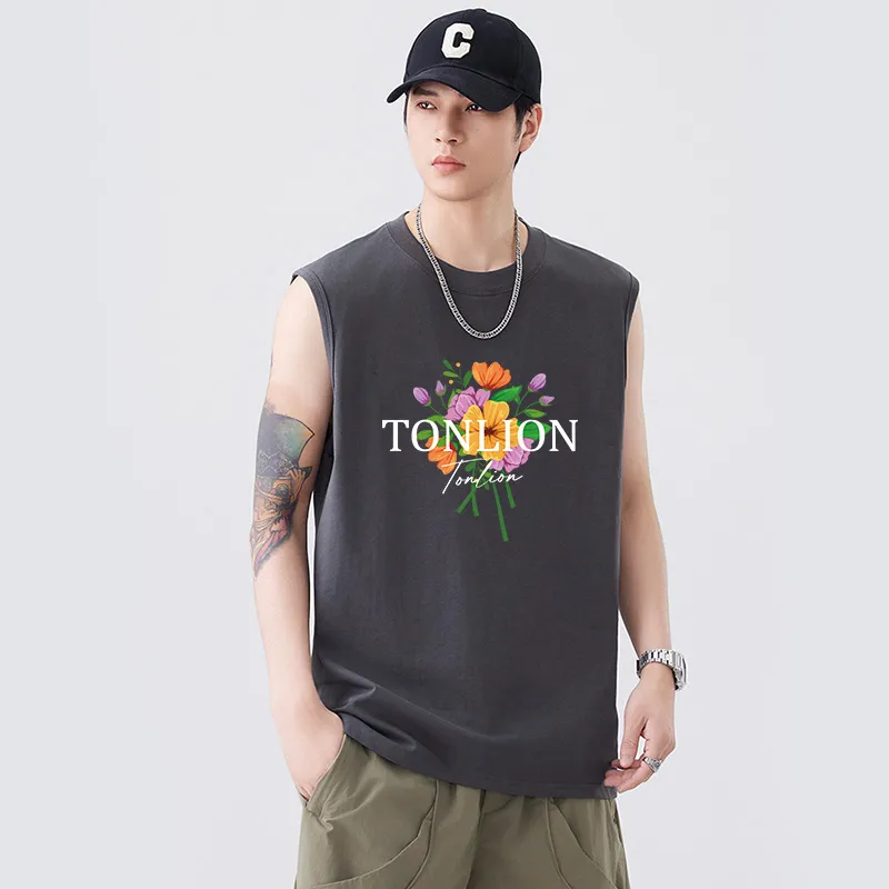 Tonlion Tank Tops Men-17