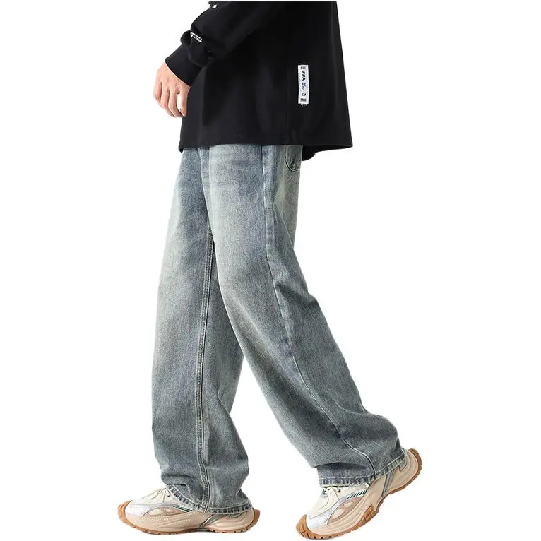 Tonlion Jeans Unisex Vintage Blue-3