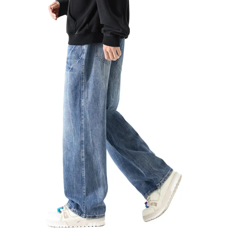 Tonlion Jeans Unisex Medium Blue-2
